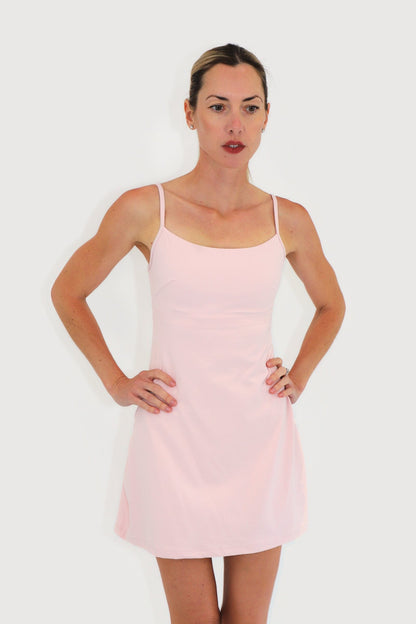 Marina Dress in Pink, front view